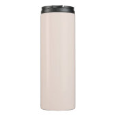 Bouteilles Isothermes Fleur de blush crème rose (Dos)