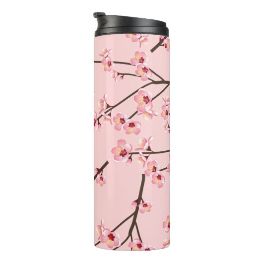 Bouteilles Isothermes Fleur de cerise (Tourné sur la droite)