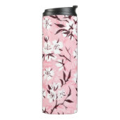 Bouteilles Isothermes Fleur de cerisier blanc (Tourné sur la gauche)