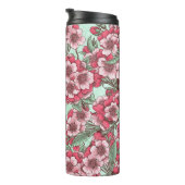 Bouteilles Isothermes Fleur de cerisier rose et menthe (Tourné sur la droite)