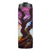 Bouteilles Isothermes Fleur de cerisiers Arbre de vie (Devant)