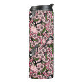 Bouteilles Isothermes Fleur de cerisiers et poulets roses (Tourné sur la gauche)