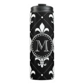 Bouteilles Isothermes Fleur De Lis Pattern (Devant)