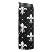 Bouteilles Isothermes Fleur De Lis Pattern (Tourné sur la droite)