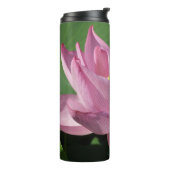 Bouteilles Isothermes Fleur de lotus rose IV (Tourné sur la gauche)