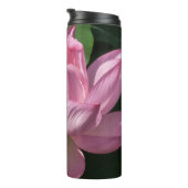 Bouteilles Isothermes Fleur de lotus rose IV (Tourné sur la droite)