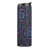 Bouteilles Isothermes Fleur de nuit Mandala (Tourné sur la gauche)