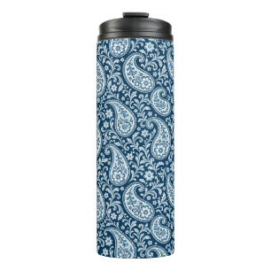 Bouteilles Isothermes Fleur de paysages marine et blanche vintage