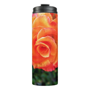 Bouteilles Isothermes Fleur de rose orange
