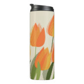 Bouteilles Isothermes Fleur de tulipe jaune (Tourné sur la droite)