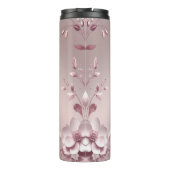 Bouteilles Isothermes Fleur délicate rose (Dos)