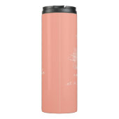 Bouteilles Isothermes Fleur du mois de naissance Juillet Anniversaire Ca (Dos)