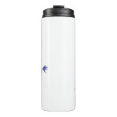 Bouteilles Isothermes Fleur du mois de naissance Juillet Larkspur (Devant)