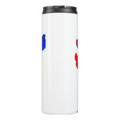 Bouteilles Isothermes Fleur éclatée (Dos)