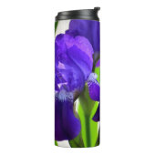 Bouteilles Isothermes Fleur Iris Iris Violet (Tourné sur la gauche)