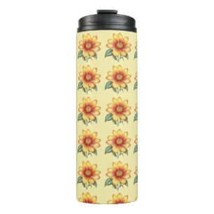 Bouteilles Isothermes Fleur orange