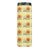 Bouteilles Isothermes Fleur orange (Dos)