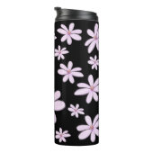 Bouteilles Isothermes Fleur Pastel Sketchy Glissée À La Main (Tourné sur la droite)