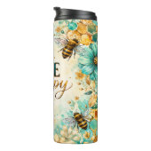 Bouteilles Isothermes Fleuriste Bee Happy (Tourné sur la droite)