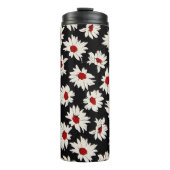 Bouteilles Isothermes Fleurs Abstraites, motif d'aquarelle d'art. (Devant)