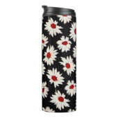 Bouteilles Isothermes Fleurs Abstraites, motif d'aquarelle d'art. (Tourné sur la droite)