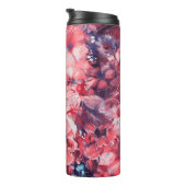Bouteilles Isothermes fleurs abstraites sans soudure, style peinture à l (Tourné sur la droite)