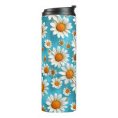 Bouteilles Isothermes Fleurs blanches mignonnes Daisy (Tourné sur la gauche)