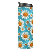 Bouteilles Isothermes Fleurs blanches mignonnes Daisy (Tourné sur la droite)
