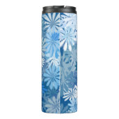 Bouteilles Isothermes Fleurs bleues (Dos)