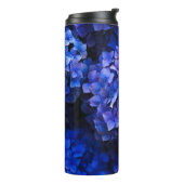 Bouteilles Isothermes fleurs bleues (Tourné sur la gauche)
