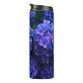 Bouteilles Isothermes fleurs bleues (Tourné sur la droite)
