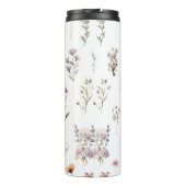 Bouteilles Isothermes Fleurs colorées, Fleurs sauvages, Fleurs de Jardin (Dos)