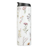 Bouteilles Isothermes Fleurs colorées, Fleurs sauvages, Fleurs de Jardin (Tourné sur la droite)