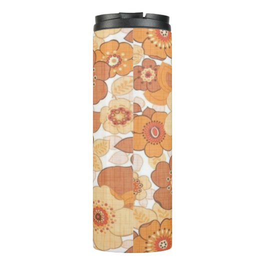 Bouteilles Isothermes Fleurs colorées motif (Dos)