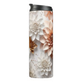 Bouteilles Isothermes Fleurs Dahlia (Tourné sur la droite)