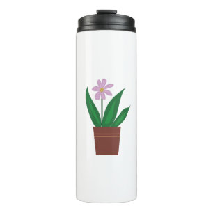 Bouteilles Isothermes Fleurs dans un pot Mug