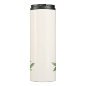 Bouteilles Isothermes Fleurs d'aquarelle mignonnes Meilleur enseignant j (Dos)