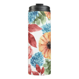 Bouteilles Isothermes Fleurs d'automne