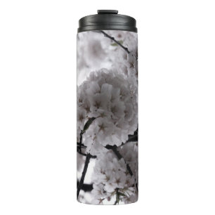 Bouteilles Isothermes Fleurs de cerisiers blancs