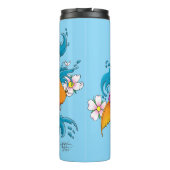 Bouteilles Isothermes Fleurs de cerisiers de Lotus Koi Fish (Dos)