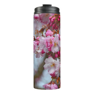 Bouteilles Isothermes Fleurs de cerisiers roses