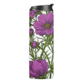 Bouteilles Isothermes Fleurs de cosmos violet (Tourné sur la gauche)