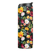 Bouteilles Isothermes Fleurs de jardin anglais coloré monogrammes motif (Tourné sur la gauche)