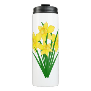 Bouteilles Isothermes Fleurs de jonquille