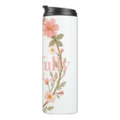 Bouteilles Isothermes Fleurs de mellow (Tourné sur la droite)