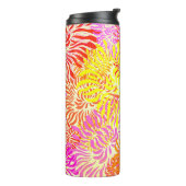 Bouteilles Isothermes Fleurs de printemps colorées (Tourné sur la gauche)