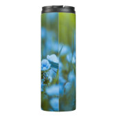 Bouteilles Isothermes Fleurs de printemps sur le terrain (Dos)