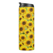 Bouteilles Isothermes Fleurs de soleil (Tourné sur la droite)