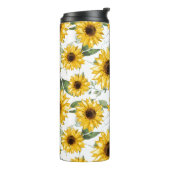 Bouteilles Isothermes Fleurs de soleil (Tourné sur la gauche)