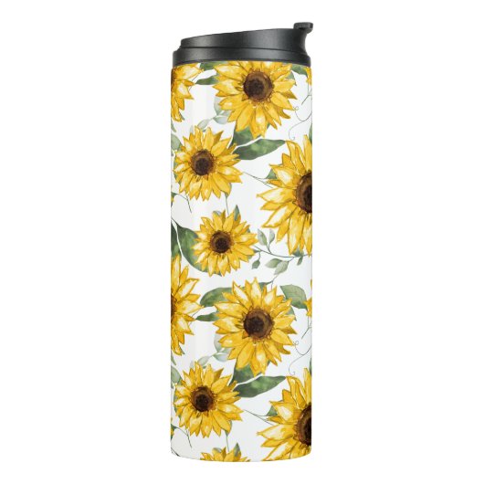 Bouteilles Isothermes Fleurs de soleil (Tourné sur la gauche)